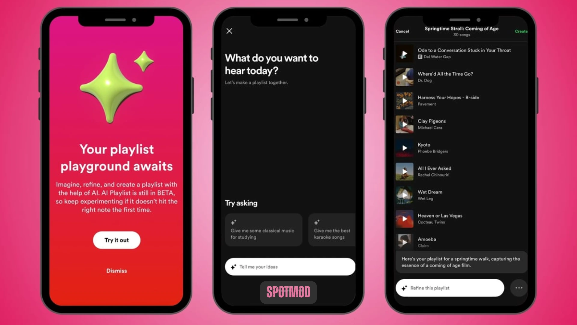 Spotify AI Playlists