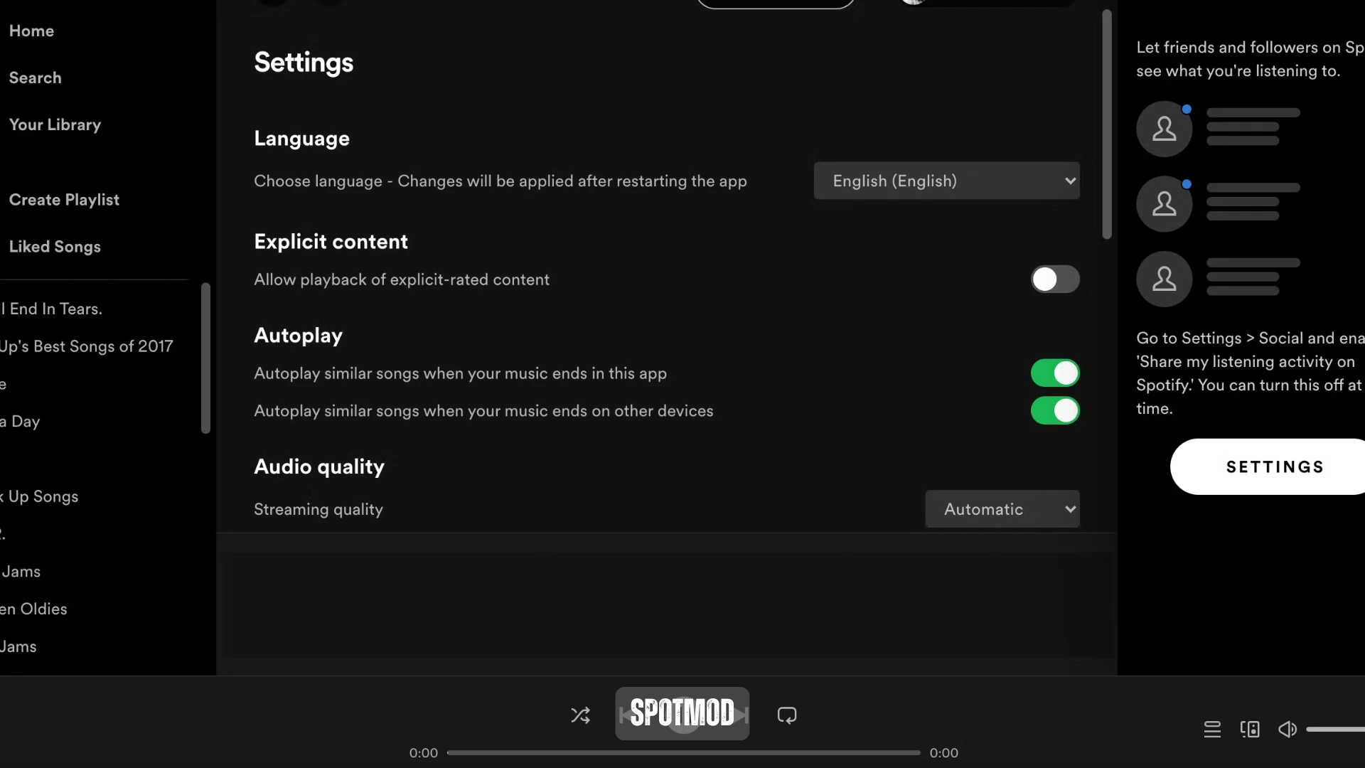Spotify Explicit Content Label