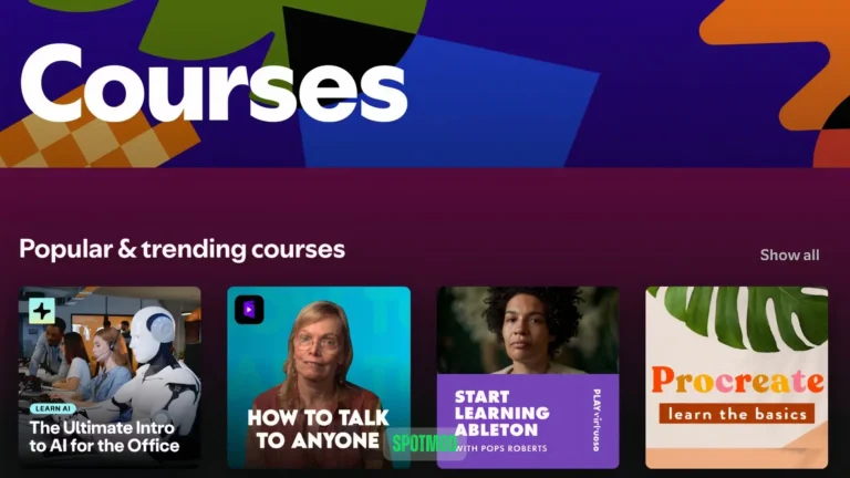 Spotify Launches Learning Courses