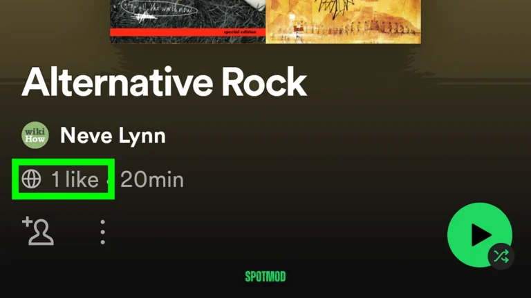 Spotify Playlist Likes