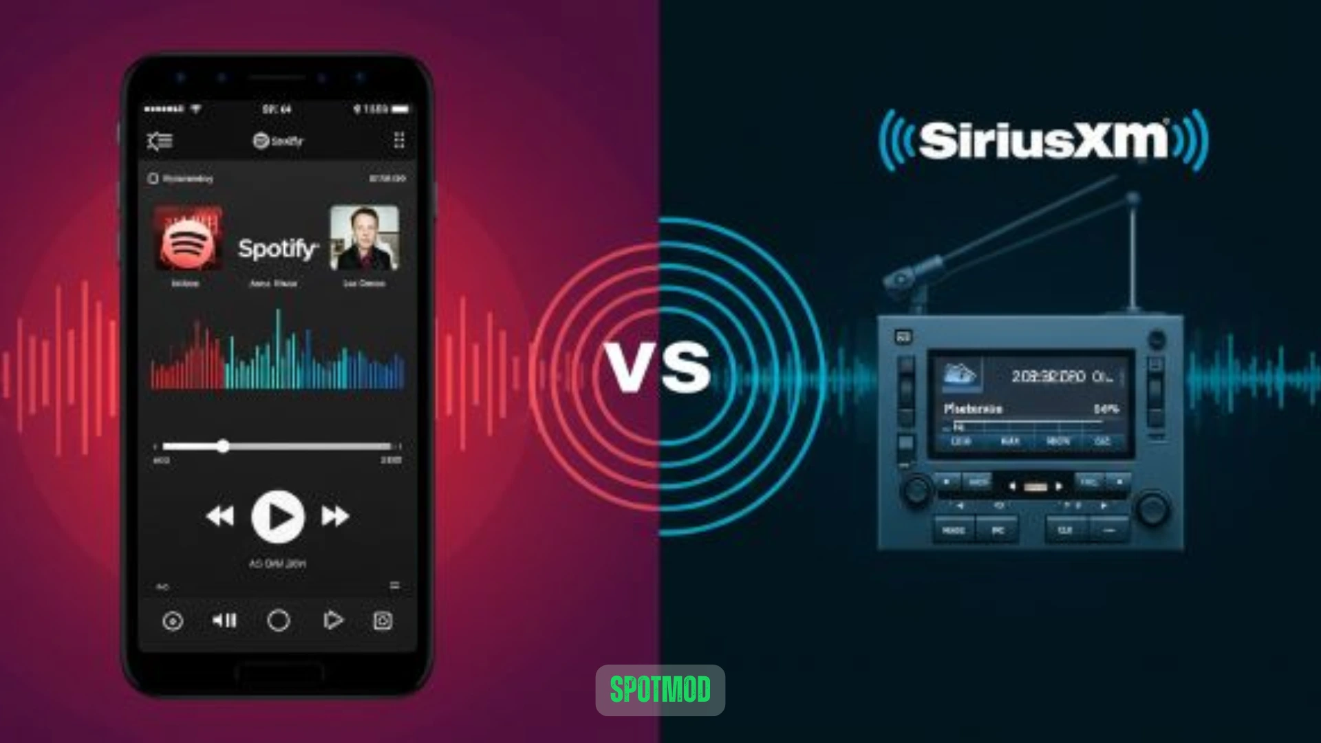 Spotify vs SiriusXM